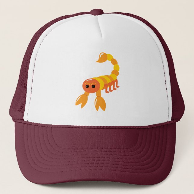 Gorra De Camionero Escorpión (Anverso)