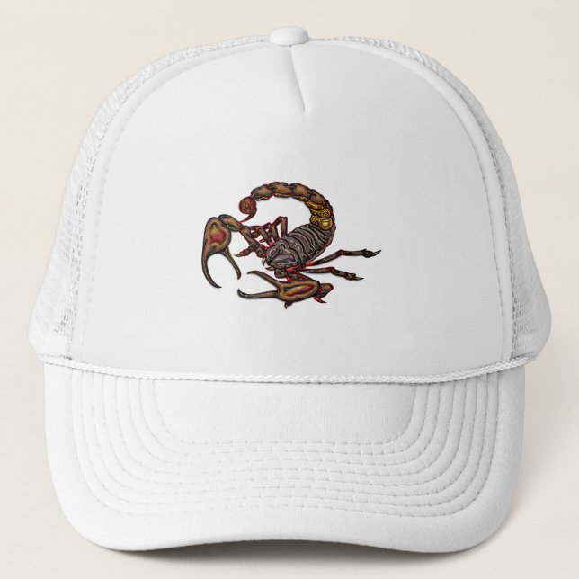 Gorra De Camionero Escorpión (Anverso)