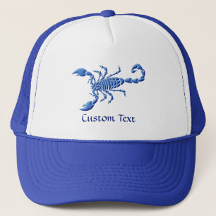 Gorra De Camionero Escorpión azul