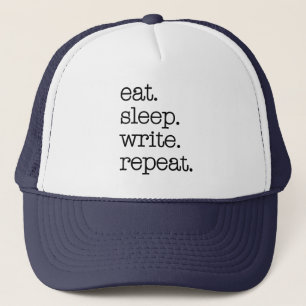 Gorra De Camionero Escritor escritor literario regalo Comer escritura