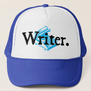Gorra De Camionero Escritor (letras negras)