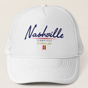 Gorra De Camionero Escritura de Nashville