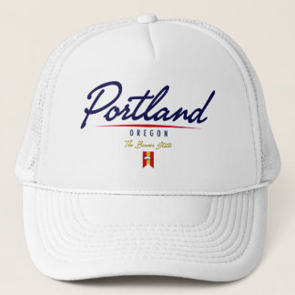 Gorra De Camionero Escritura de Portland