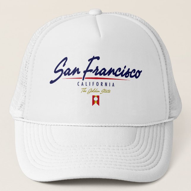 Gorra De Camionero Escritura de San Francisco (Anverso)