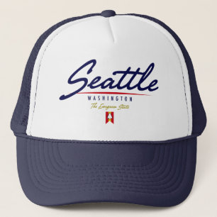 Gorra De Camionero Escritura de Seattle