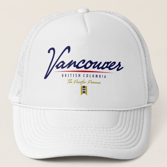 Gorra De Camionero Escritura de Vancouver (Anverso)