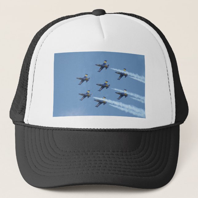 Gorra De Camionero Escuadrilla de aire Breitling en airshow (Anverso)