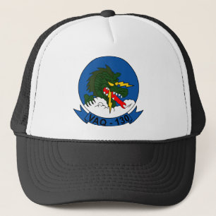 Gorra De Camionero Escuadrón de ataques electrónicos aéreos VAQ 13