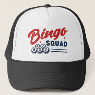 Gorra De Camionero Escuadrón de Bingo