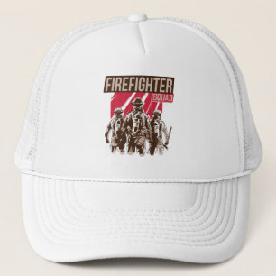 Gorra De Camionero Escuadrón de bomberos orgulloso