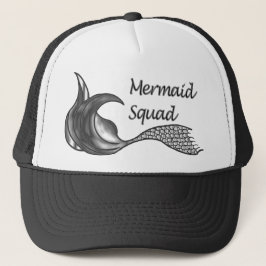 Gorra De Camionero Escuadrón de sirenas en cromo