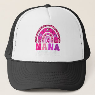 Gorra De Camionero Escuadrón rosa de apoyo Nana Cinta de Cáncer de Ma
