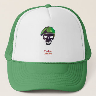 Gorra De Camionero Escuadrón suicida | Rick Flag Head Icon