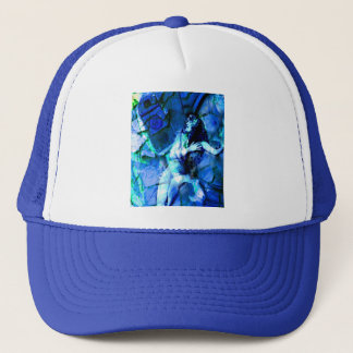 Gorra De Camionero Escuchando la radio