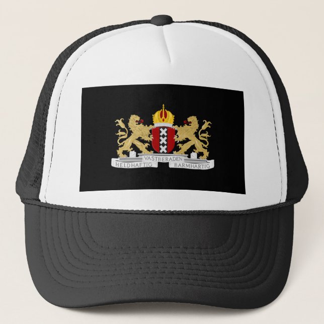 Gorra De Camionero Escudo de Amsterdam (Anverso)