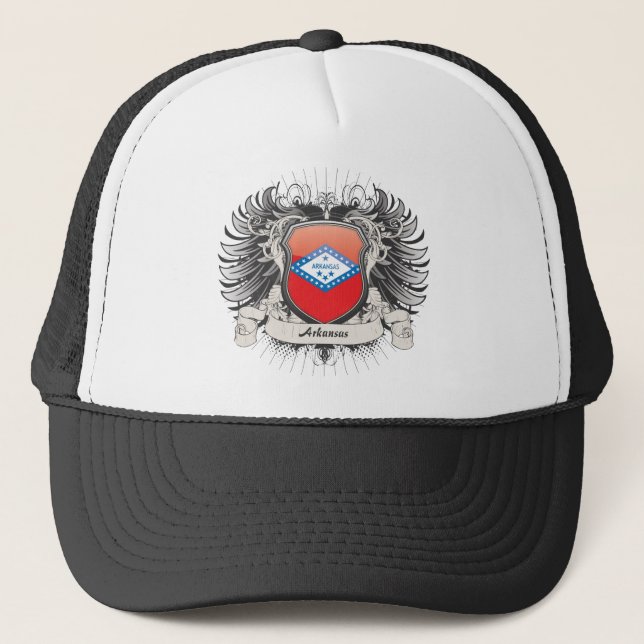 Gorra De Camionero Escudo de Arkansas (Anverso)