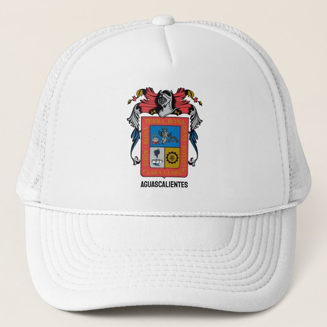 Gorra De Camionero Escudo de armas Aguascalientes (estado) - MÉXICO (Anverso)
