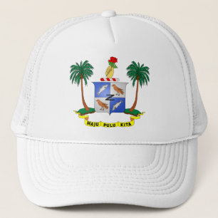 Gorra De Camionero Escudo de armas cc de las islas de los Cocos