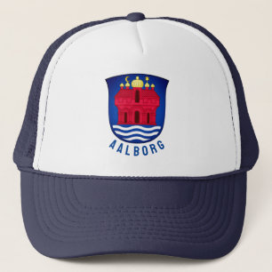 Gorra De Camionero Escudo de armas de Aalborg - DINAMARCA