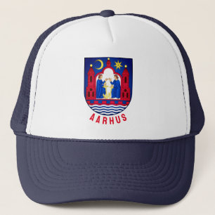 Gorra De Camionero Escudo de armas de Aarhus - DINAMARCA