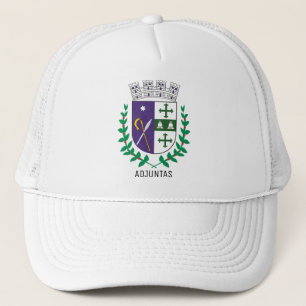 Gorra De Camionero Escudo de armas de Adjuntas, Puerto Rico