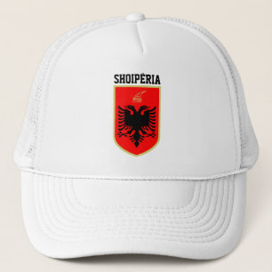 Gorra De Camionero Escudo de armas de Albania