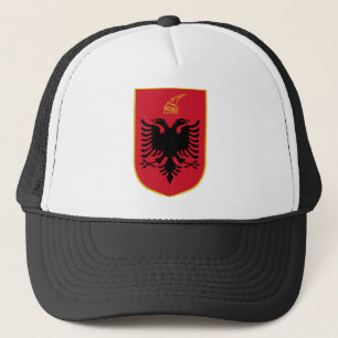 Gorra De Camionero Escudo de armas de Albania