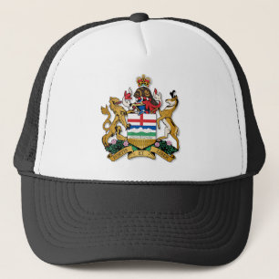 Gorra De Camionero Escudo de armas de Alberta