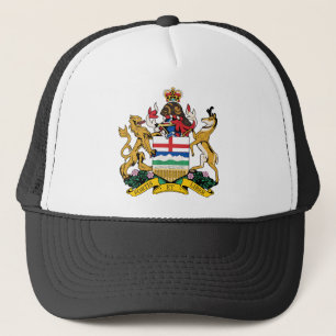 Gorra De Camionero Escudo de armas de Alberta