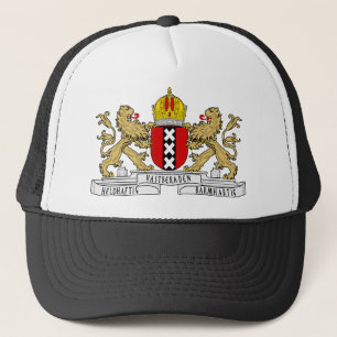 Gorra De Camionero Escudo de armas de Amsterdam
