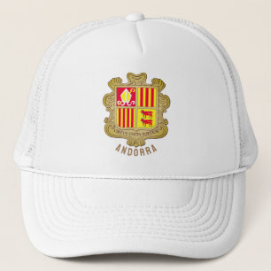 Gorra De Camionero Escudo de armas de Andorra