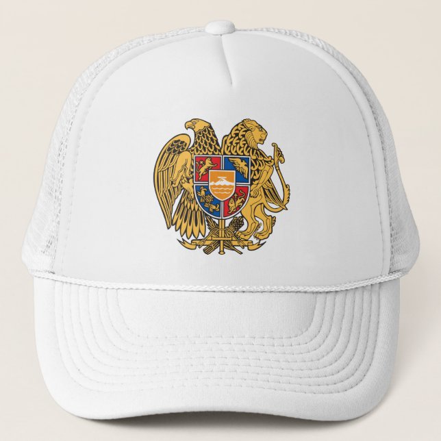 Gorra De Camionero Escudo de armas de Armenia (Anverso)
