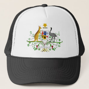 Gorra De Camionero Escudo de armas de Australia