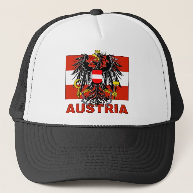 Gorra De Camionero Escudo de armas de Austria (Anverso)