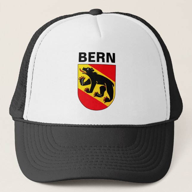 Gorra De Camionero Escudo de armas de Berna, SUIZA (Anverso)
