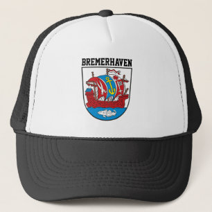 Gorra De Camionero Escudo de armas de Bremerhaven, Alemania