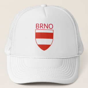 Gorra De Camionero Escudo de armas de Brno - CZECHIA