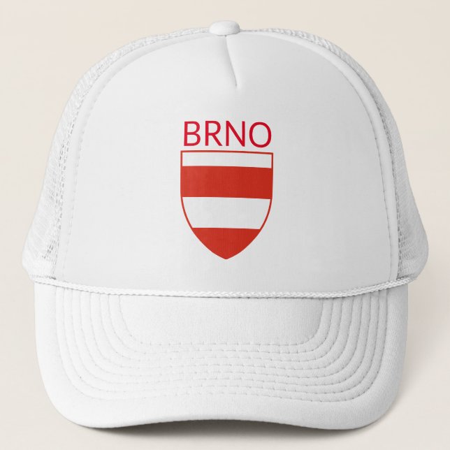 Gorra De Camionero Escudo de armas de Brno - CZECHIA (Anverso)