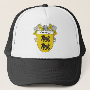 Gorra De Camionero Escudo de armas de Cardenas/escudo de la familia