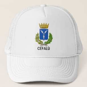 Gorra De Camionero Escudo de armas de Cefalú - Sicilia