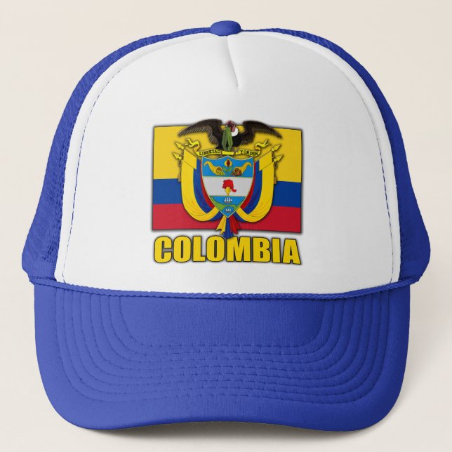 Gorra De Camionero Escudo de armas de Colombia (Anverso)