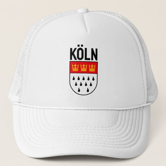 Gorra De Camionero Escudo de armas de Colonia (Alemania) (Anverso)