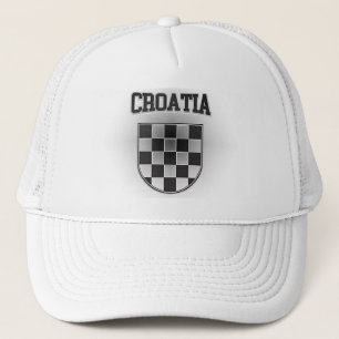 Gorra De Camionero Escudo de armas de Croacia