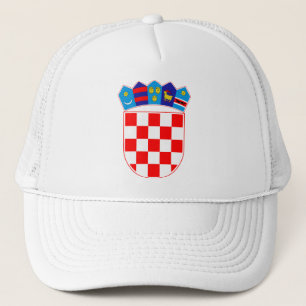 Gorra De Camionero Escudo de armas de Croacia