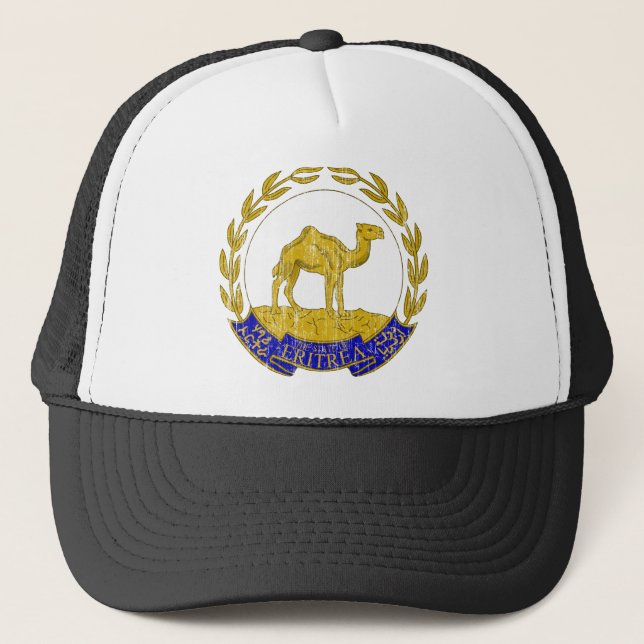 Gorra De Camionero Escudo de armas de Eritrea (Anverso)