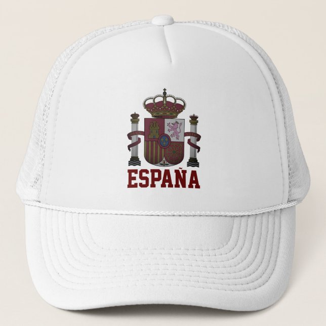 Gorra De Camionero Escudo de armas de ESPAÑA (Anverso)