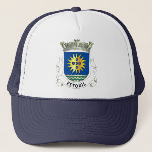 Gorra De Camionero Escudo de armas de Estoril, Portugal Café Mug