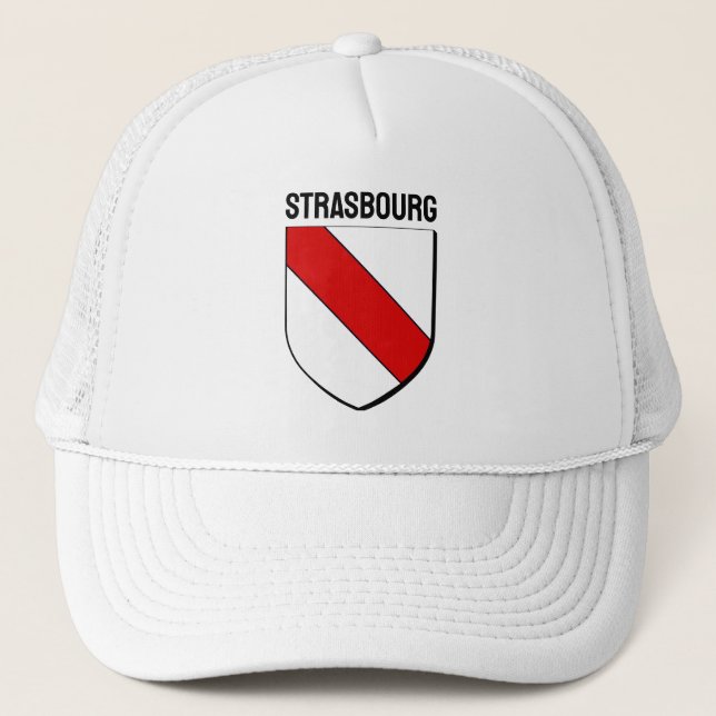 Gorra De Camionero Escudo de armas de Estrasburgo, Francia (Anverso)