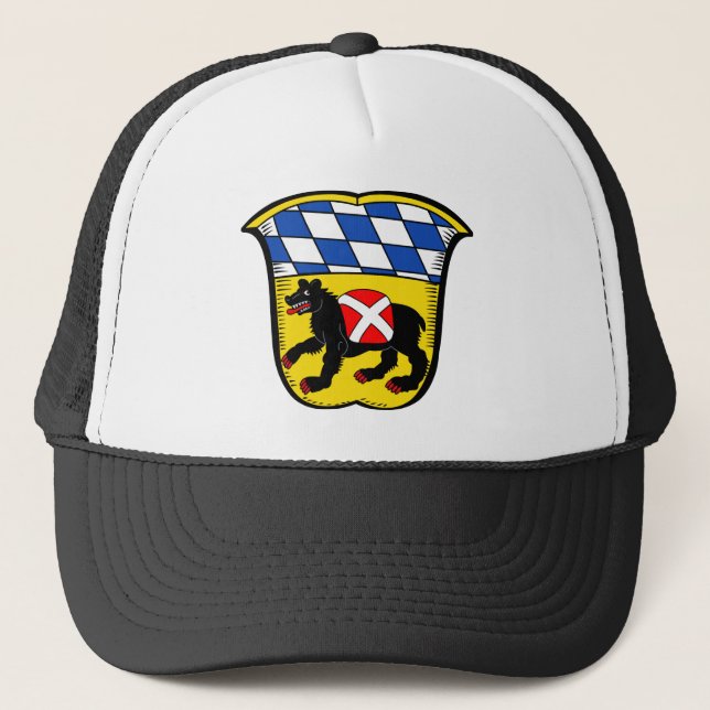 Gorra De Camionero Escudo de armas de Freising, Alemania (Anverso)