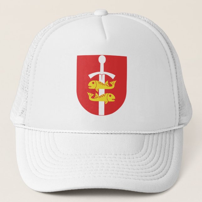 Gorra De Camionero Escudo de armas de Gdynia, Polonia (Anverso)